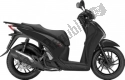 Todas las piezas originales y de repuesto para su Honda SH 125D 2013.