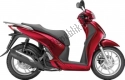 Todas as peças originais e de reposição para seu Honda SH 125R 2012.