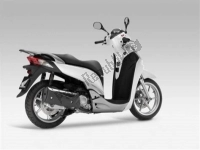 Todas as peças originais e de reposição para seu Honda SH 300A 2011.