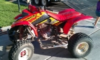 Todas as peças originais e de reposição para seu Honda TRX 400 EX Sportrax 2002.