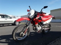 Alle originele en vervangende onderdelen voor uw Honda XR 125L 2005.