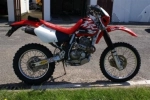 Options and accessories for the Honda XR 400 R - 1999