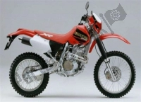 Alle originele en vervangende onderdelen voor uw Honda XR 400R 2001.