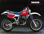 Silenciador de escape para el Honda XR 600 R - 1987