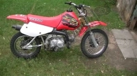 Alle originele en vervangende onderdelen voor uw Honda XR 70R 2000.