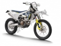 Alle originele en vervangende onderdelen voor uw Husqvarna FE 350 2018.