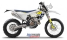 All original and replacement parts for your Husqvarna FE 350 2019.