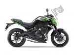 Kawasaki ER-6N 650 E - 2016 | Todas las piezas