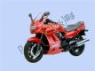 Alle originele en vervangende onderdelen voor uw Kawasaki GPZ 1100 ABS 1996.