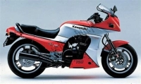 Alle originele en vervangende onderdelen voor uw Kawasaki GPZ 750R 1985.