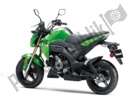 Alle originele en vervangende onderdelen voor uw Kawasaki BR 125 Z PRO 2017.