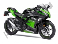 All original and replacement parts for your Kawasaki EX 300 Ninja SE ABS 2017.