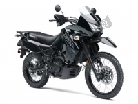 Todas as peças originais e de reposição para seu Kawasaki KLR 650 2018.