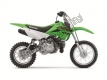 Alle originele en vervangende onderdelen voor uw Kawasaki KLX 110L 2021.