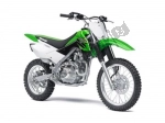 Oils, fluids and lubricants for the Kawasaki KLX 140  - 2017