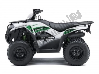 Todas as peças originais e de reposição para seu Kawasaki KVF 300 Brute Force 2018.