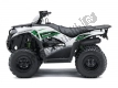 Toutes les pièces d'origine et de rechange pour votre Kawasaki KVF 300 Brute Force 2018.