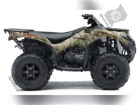 Tutte le parti originali e di ricambio per il tuo Kawasaki KVF 750 Brute Force 4X4 I 2018.