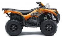 Alle originele en vervangende onderdelen voor uw Kawasaki KVF 750 Brute Force 4X4I EPS 2020.