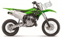 All original and replacement parts for your Kawasaki KX 65 2019.