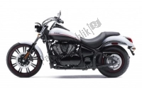 Todas as peças originais e de reposição para seu Kawasaki VN 900 Vulcan Custom 2017.