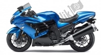 Todas las piezas originales y de repuesto para su Kawasaki ZX 1400 Ninja ZX-14 R 2021.