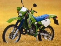 Todas las piezas originales y de repuesto para su Kawasaki KDX 125 1990.