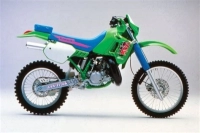 Todas as peças originais e de reposição para seu Kawasaki KDX 200 1991.