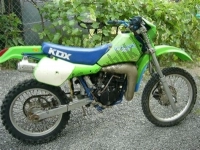 Todas las piezas originales y de repuesto para su Kawasaki KDX 200 2001.