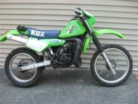 Tutte le parti originali e di ricambio per il tuo Kawasaki KDX 250 1985.