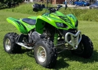 Wszystkie oryginalne i zamienne części do Twojego Kawasaki KFX 700 2004.