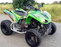 Tutte le parti originali e di ricambio per il tuo Kawasaki KFX 700 KSV 700A6F 2006.