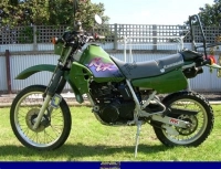 Toutes les pièces d'origine et de rechange pour votre Kawasaki KLR 250 1986.