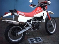 Alle originele en vervangende onderdelen voor uw Kawasaki KLR 250 1991.