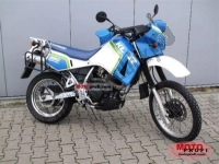 Tutte le parti originali e di ricambio per il tuo Kawasaki KLR 500 1988.