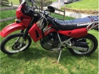 Alle originele en vervangende onderdelen voor uw Kawasaki KLR 650C 2004.