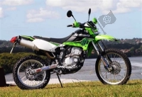 Toutes les pièces d'origine et de rechange pour votre Kawasaki KLX 250 2012.