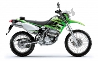 Alle originele en vervangende onderdelen voor uw Kawasaki KLX 250 2015.