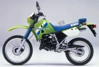 Toutes les pièces d'origine et de rechange pour votre Kawasaki KMX 125 1988.