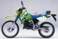 Wszystkie oryginalne i zamienne części do Twojego Kawasaki KMX 125 1988.