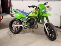 Tutte le parti originali e di ricambio per il tuo Kawasaki KMX 125 1991.