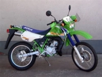 Todas las piezas originales y de repuesto para su Kawasaki KMX 125 2001.