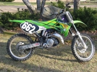 All original and replacement parts for your Kawasaki KX 125 2001.