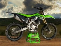 Alle originele en vervangende onderdelen voor uw Kawasaki KX 250 2013.