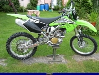 Alle originele en vervangende onderdelen voor uw Kawasaki KX 250F 2004.