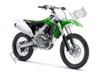 Alle originele en vervangende onderdelen voor uw Kawasaki KX 250F 2015.