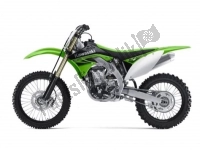 Alle originele en vervangende onderdelen voor uw Kawasaki KX 450F 2010.