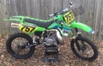 Motorcycle suit for the Kawasaki KX 500 E - 1993