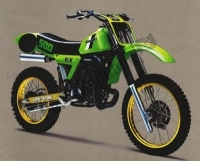 Toutes les pièces d'origine et de rechange pour votre Kawasaki KX 60 1989.