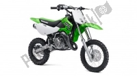 Alle originele en vervangende onderdelen voor uw Kawasaki KX 60 2003.